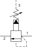 Клапан последовательности непрямого действия (с пилотным управлением), тарельчатый SUN